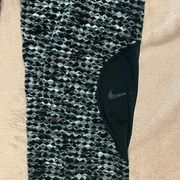 Nike Pro Hyperwarm Brushed Training Tights Leggings XXL - Picture 6 of 13